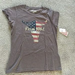 American Farm Girl T-shirt